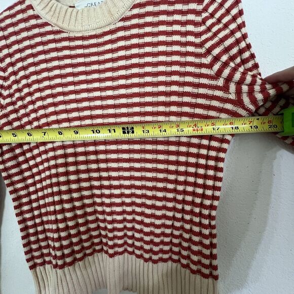 The GREAT Cotton Stripe Sweater size 1/S - Picture 6 of 8